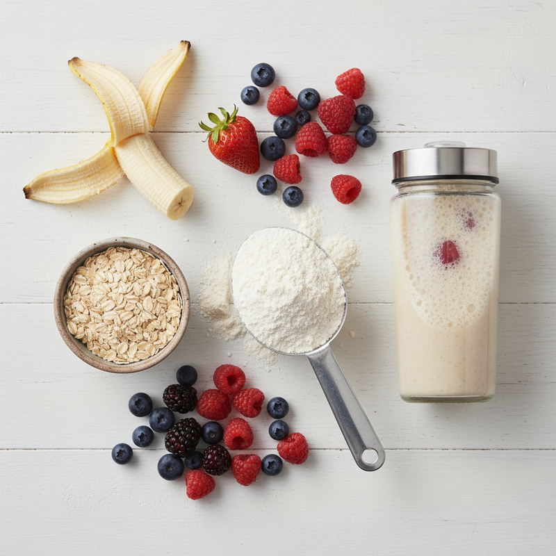 Protein and Breakfast shakes