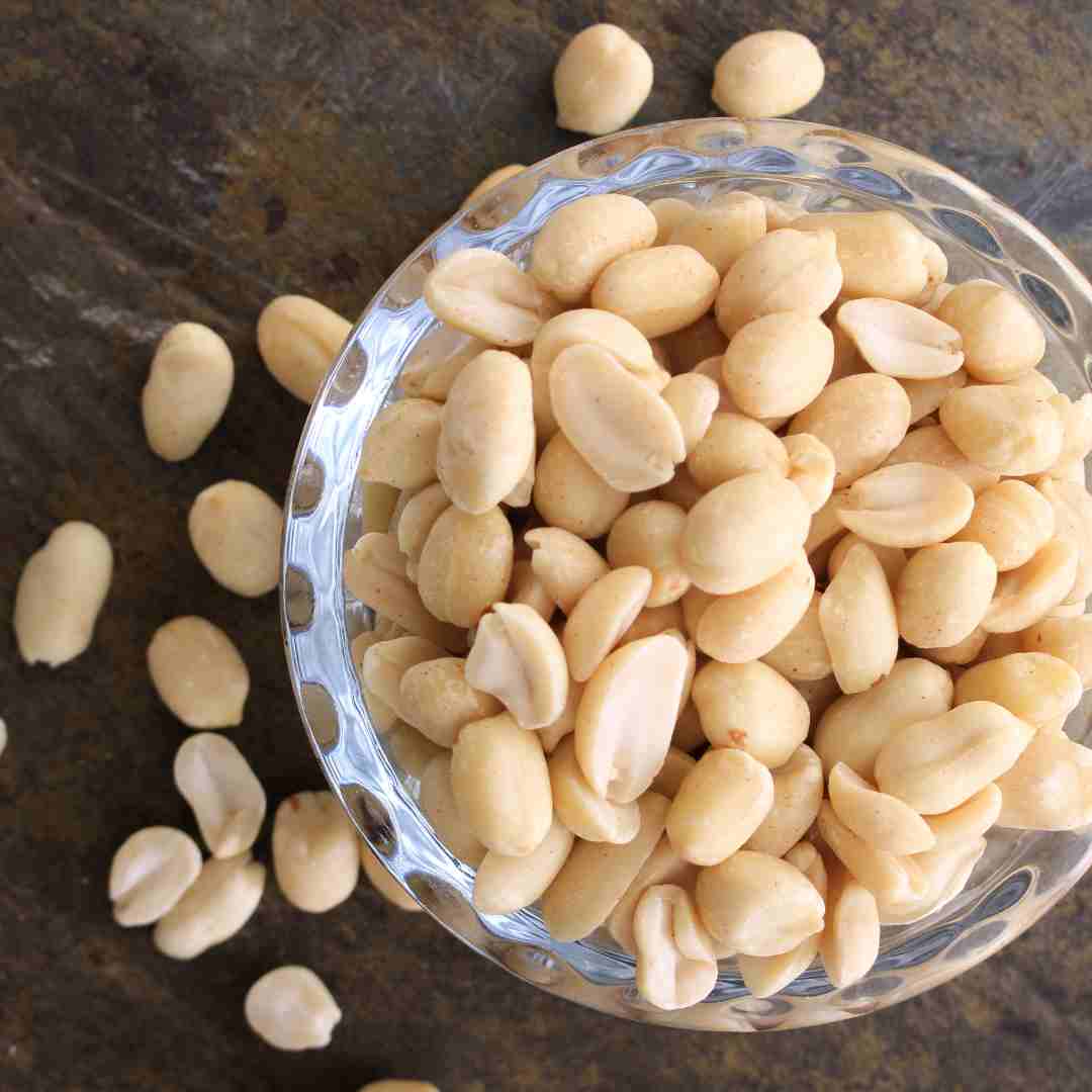 Peanuts Blanched Roasted Unsalted