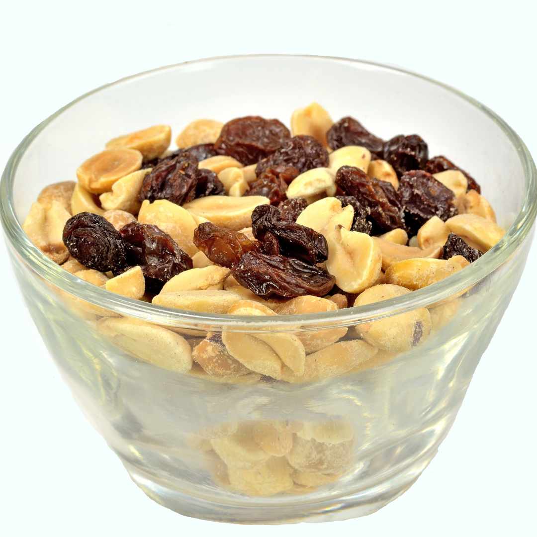 Peanuts & Raisins Roasted And Salte