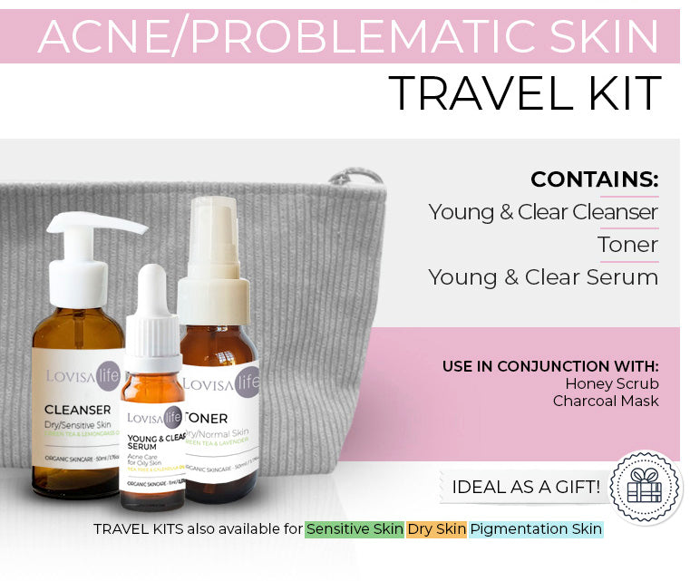 Travel Kit for Acne prone skin