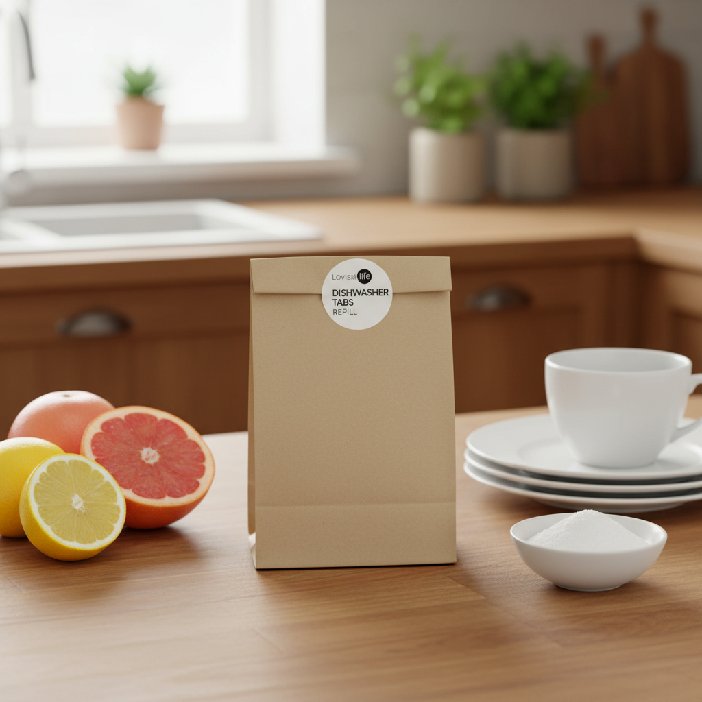 Lovisalife Dishwasher Tabs - Lemon Grapefruit Lifestyle