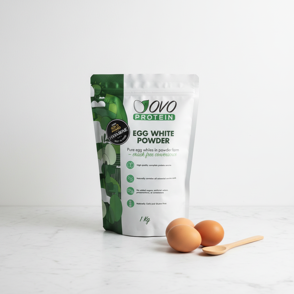 OVO Protein Egg White Powder 1kg - Upgraded